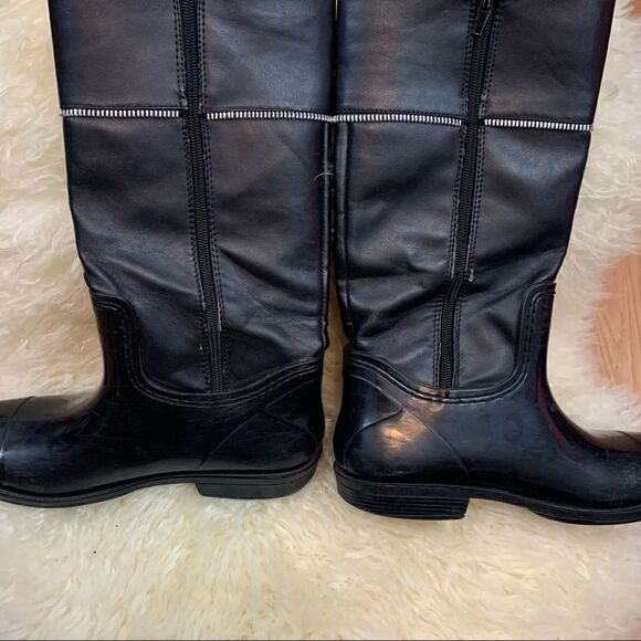 Michael Kors girl’s Shana zipper rain boots 5 - Picture 2 of 11